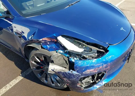 2021 Tesla Model 3 Performance Dual Motor All-Wheel Drive from USA, damaged, VIN 5YJ3E1EC4MF030861